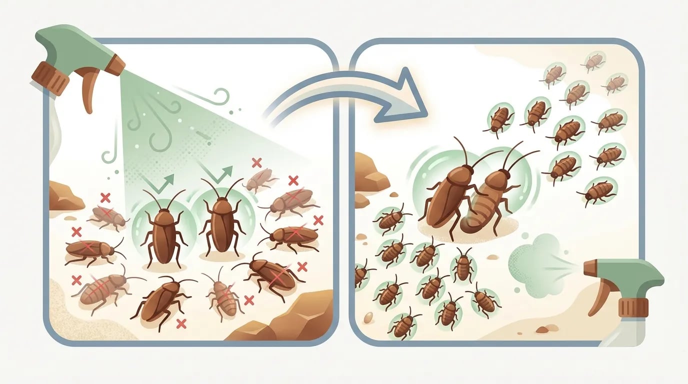 Infographic: How mutations create resistant insects through natural selection