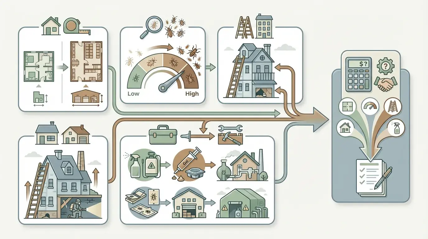Инфографика: Фактори, влияещи върху ценообразуването на ДДД услуги